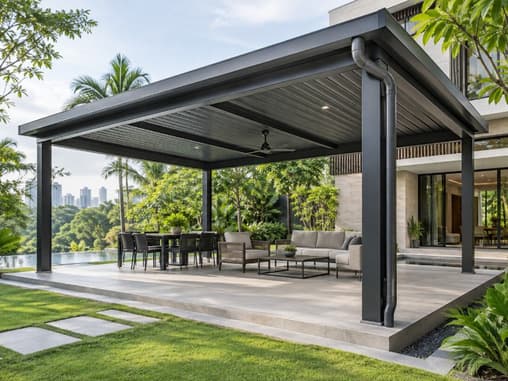 Clear patio roofing - polycarbonate roofing