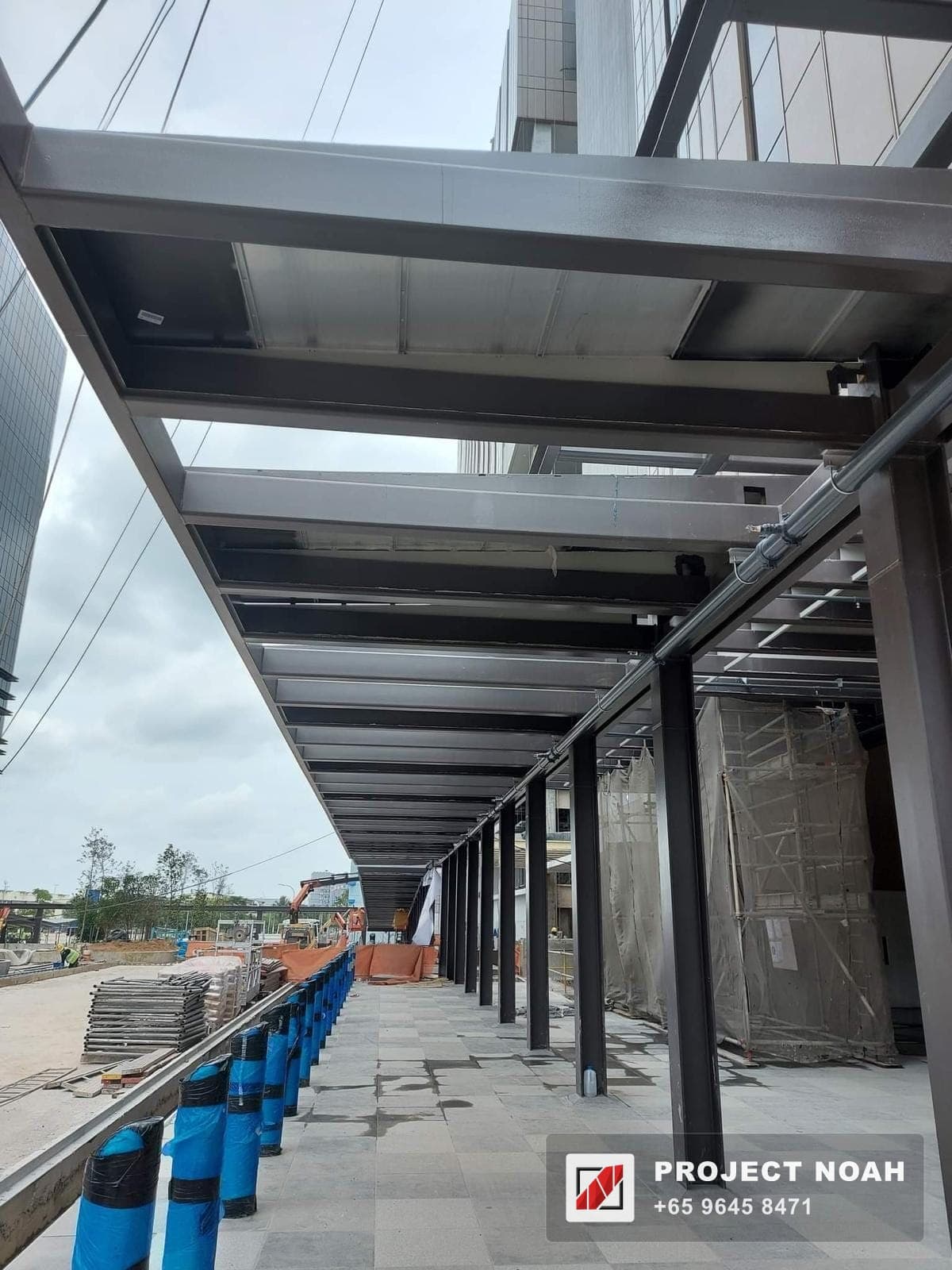 Covered Walkway Canopy